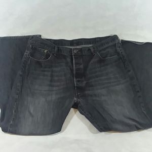 Levi's black 501 jeans